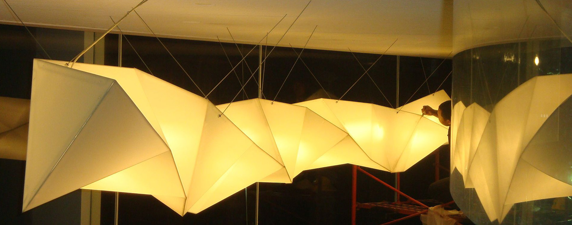 Dragon lantern art